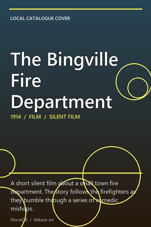 The Bingville Fire Department poster