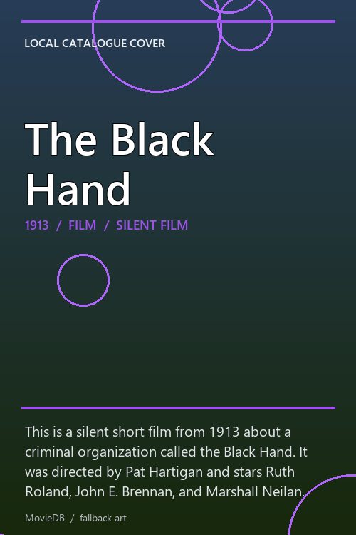 The Black Hand poster