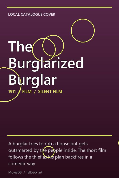 The Burglarized Burglar poster