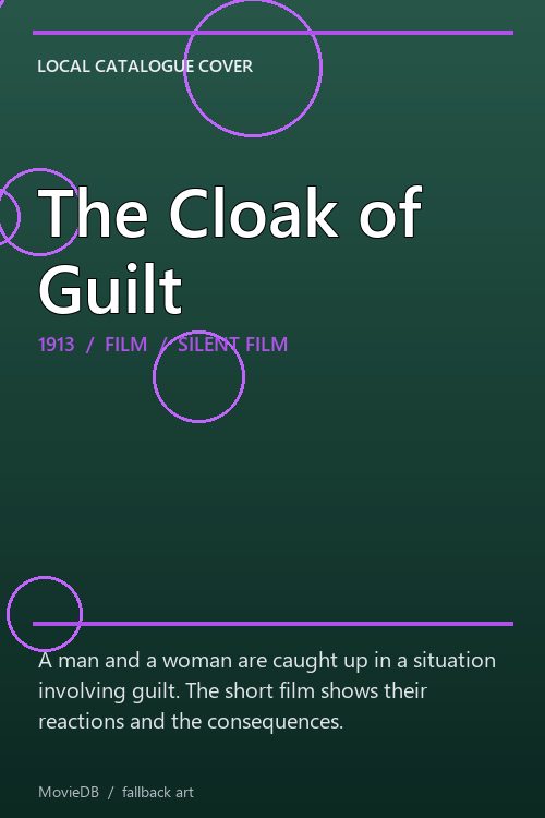 The Cloak of Guilt poster