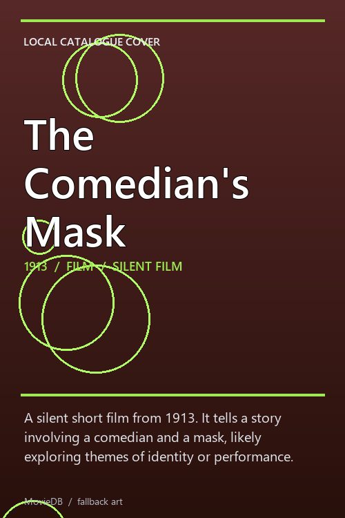 The Comedian's Mask poster