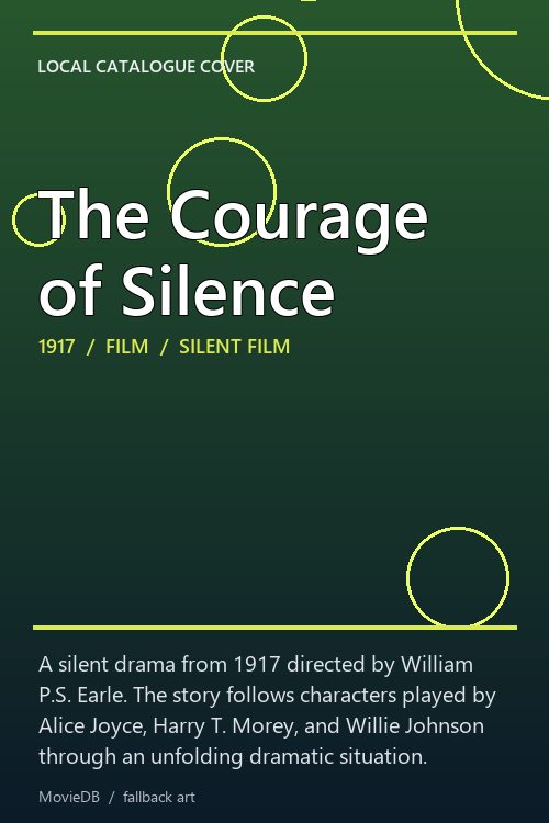 The Courage of Silence poster