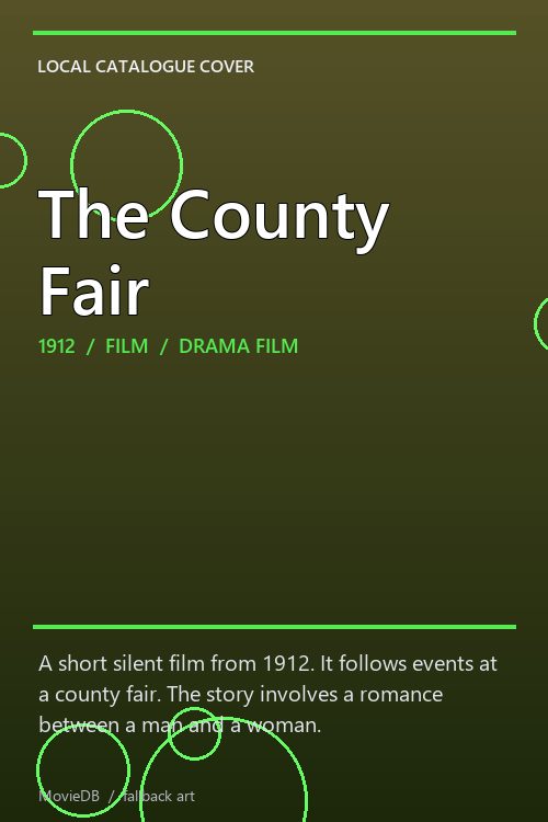 The County Fair poster