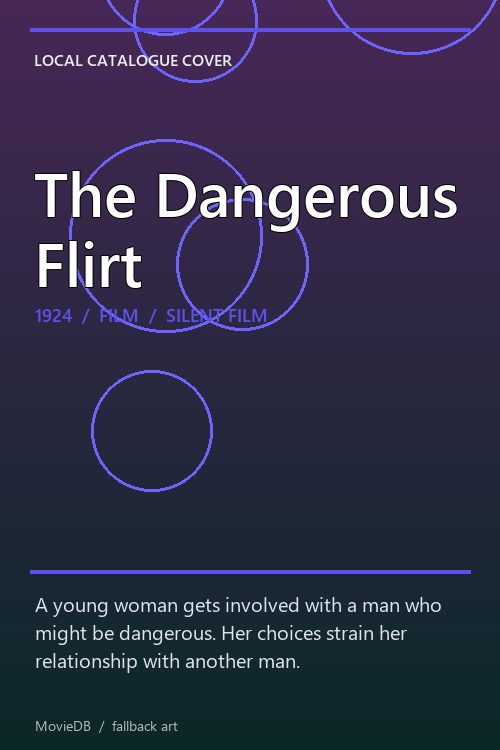 The Dangerous Flirt poster