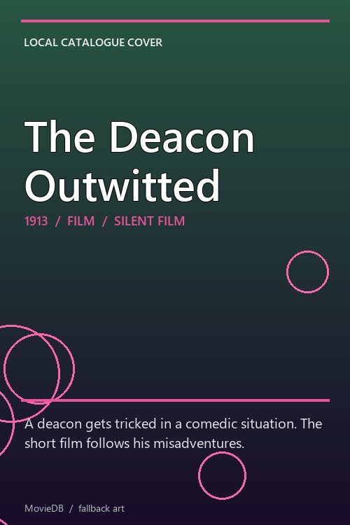 The Deacon Outwitted poster