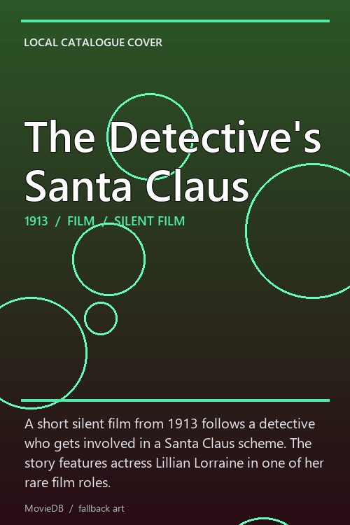 The Detective's Santa Claus poster