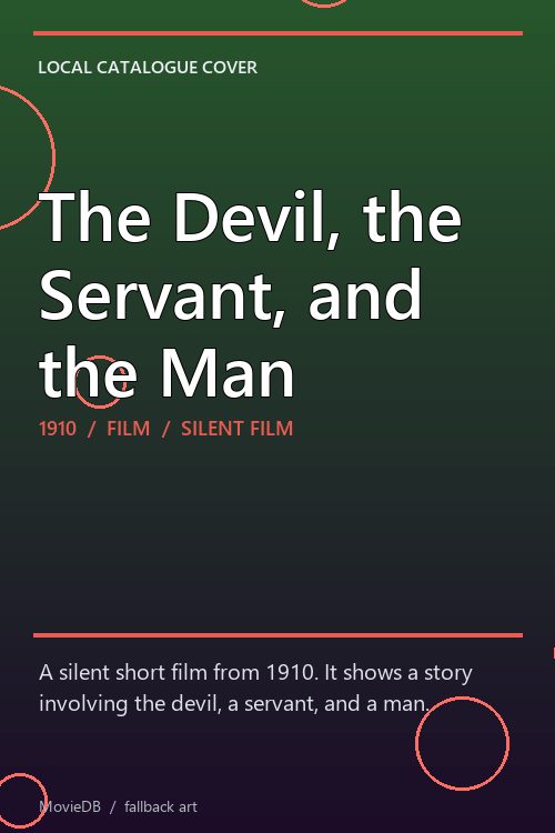 The Devil, the Servant, and the Man poster