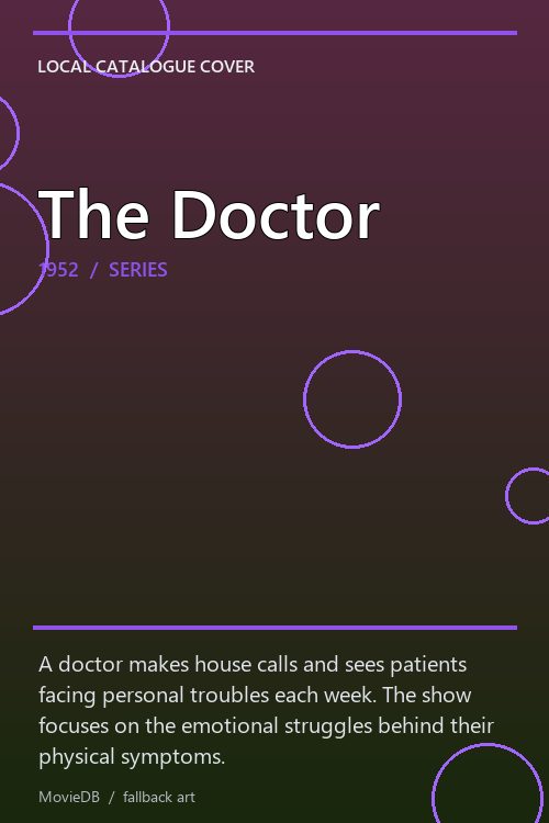 The Doctor poster