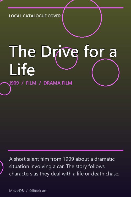 The Drive for a Life poster