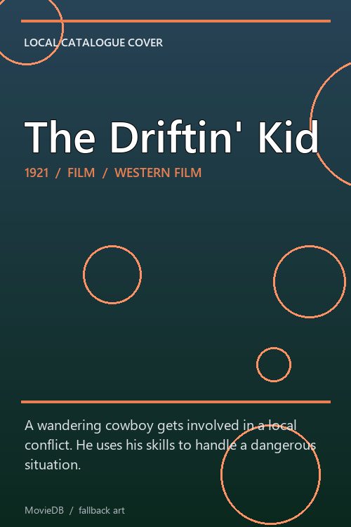 The Driftin' Kid poster