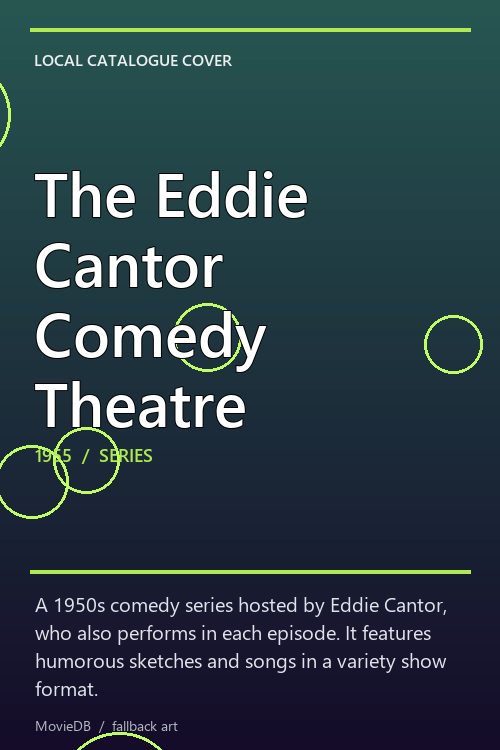 The Eddie Cantor Comedy Theatre poster