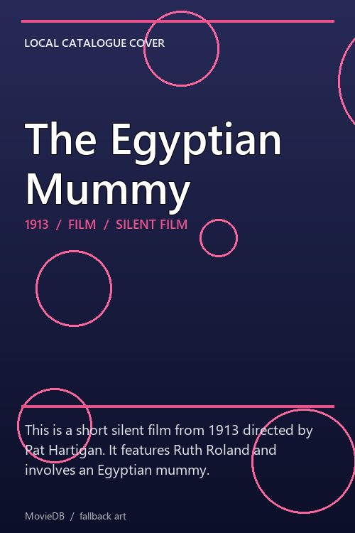 The Egyptian Mummy poster