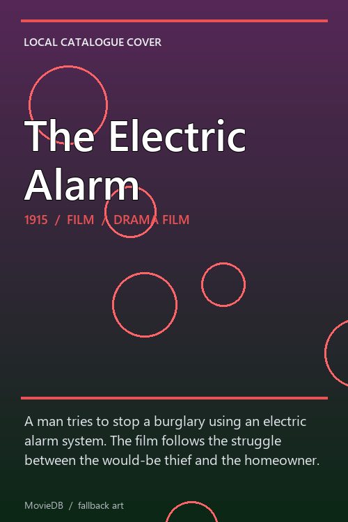 The Electric Alarm poster