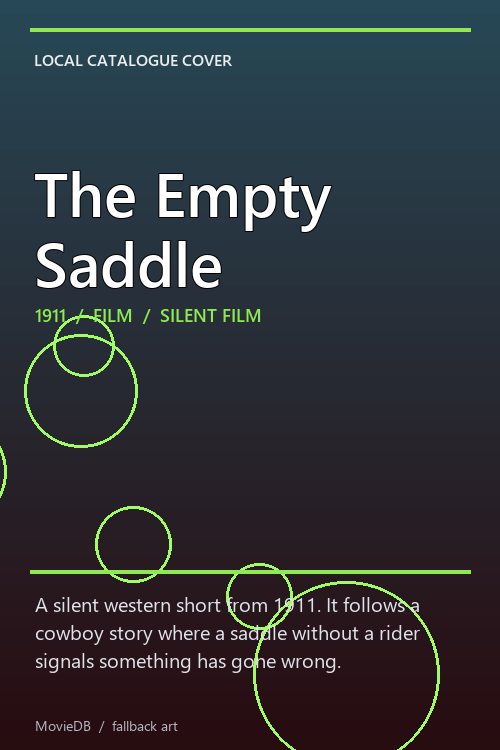The Empty Saddle poster