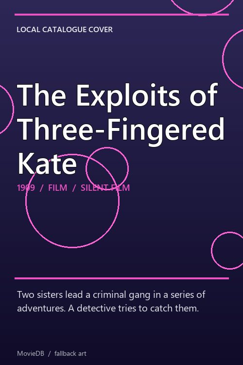 The Exploits of Three-Fingered Kate poster