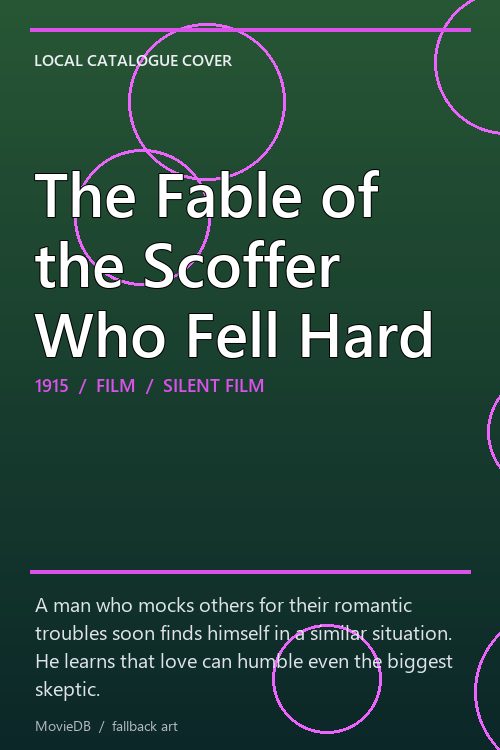 The Fable of the Scoffer Who Fell Hard poster