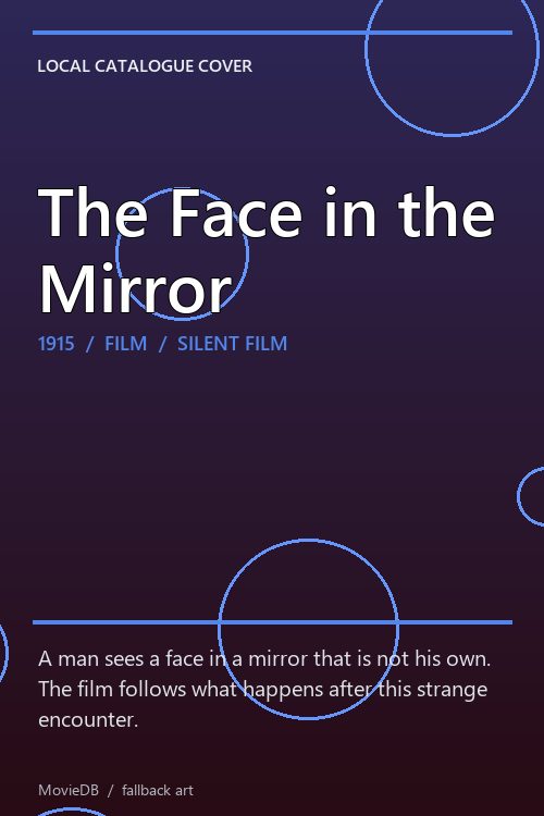 The Face in the Mirror poster