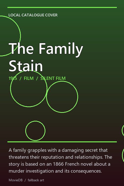 The Family Stain poster