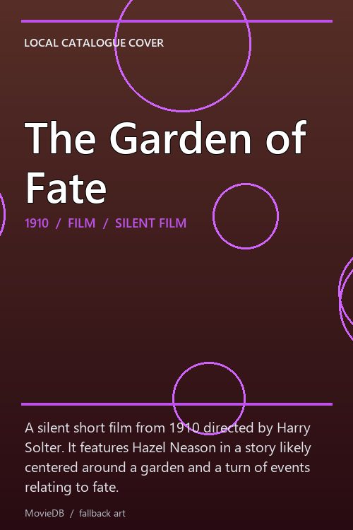The Garden of Fate poster