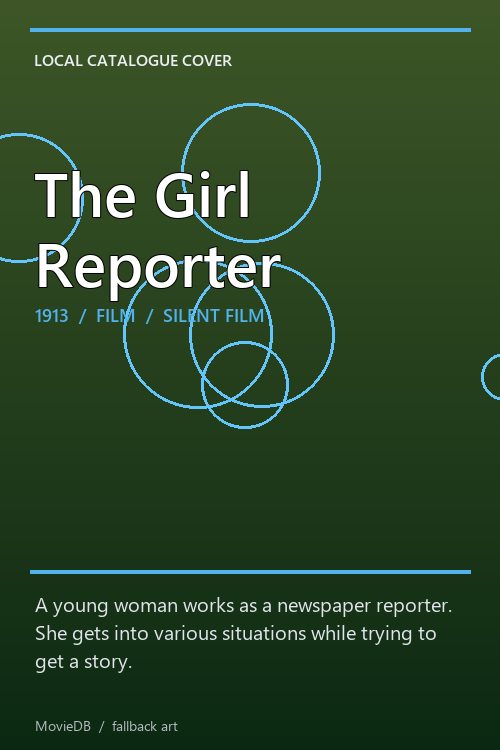 The Girl Reporter poster