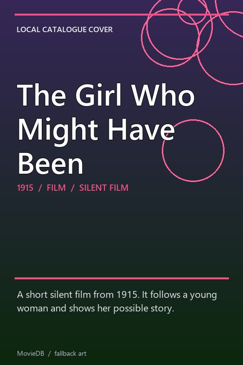 The Girl Who Might Have Been poster