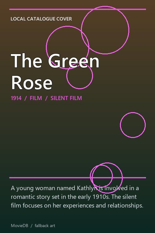 The Green Rose poster