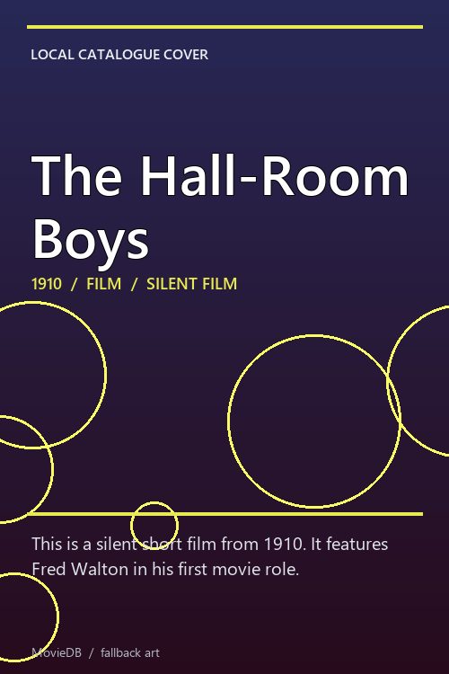 The Hall-Room Boys poster