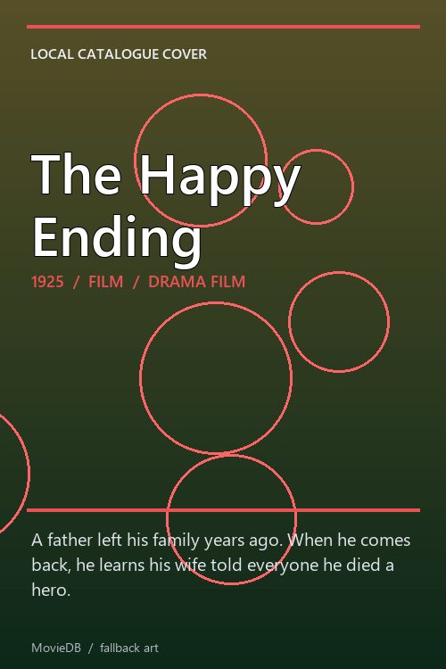 The Happy Ending poster
