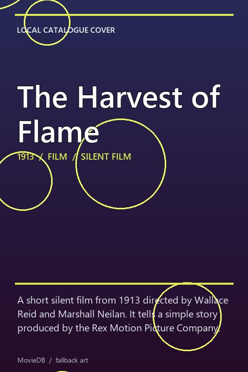 The Harvest of Flame poster