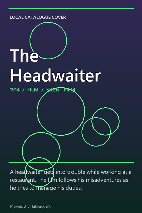The Headwaiter poster