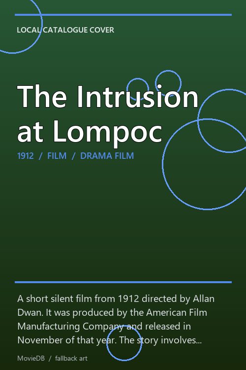 The Intrusion at Lompoc poster
