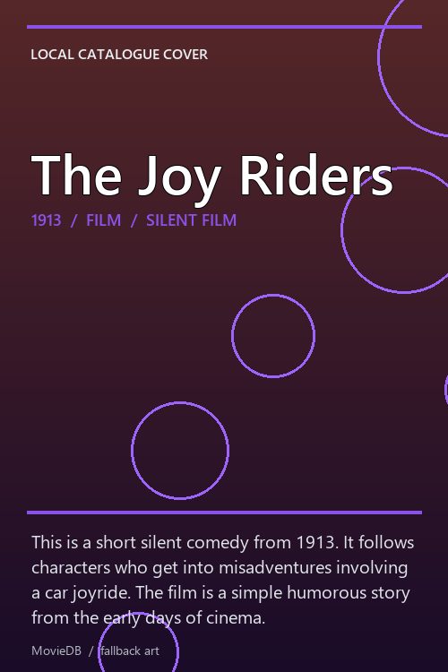 The Joy Riders poster