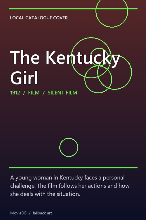 The Kentucky Girl poster