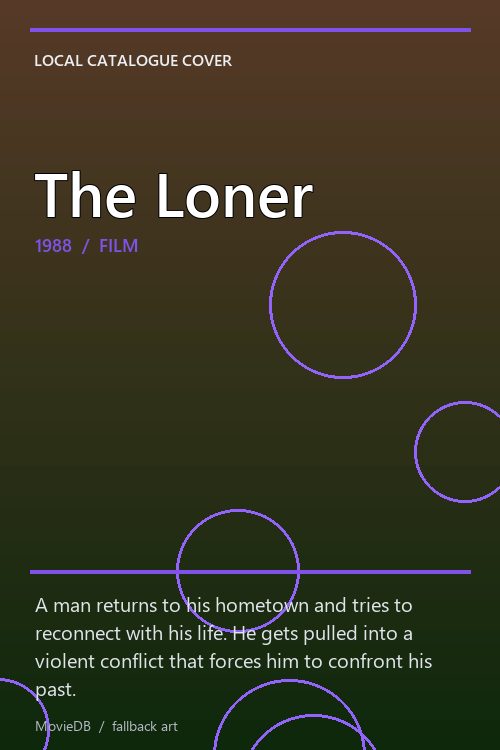 The Loner poster