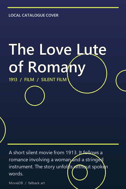 The Love Lute of Romany poster