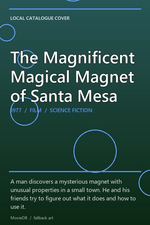 The Magnificent Magical Magnet of Santa Mesa poster