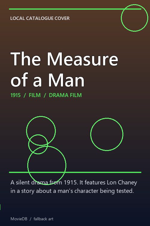 The Measure of a Man poster