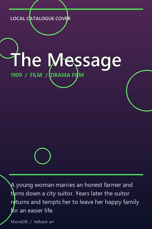 The Message poster