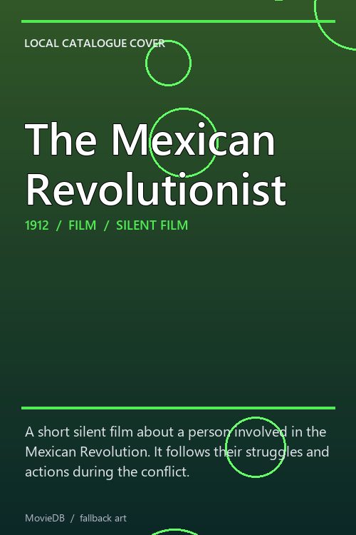 The Mexican Revolutionist poster
