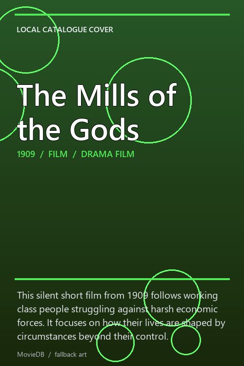 The Mills of the Gods poster