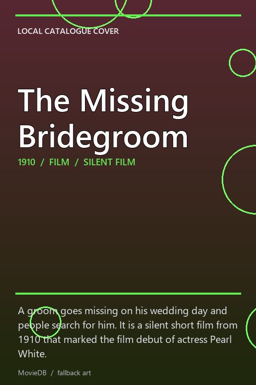 The Missing Bridegroom poster