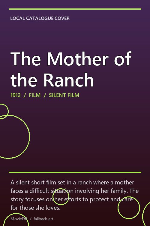 The Mother of the Ranch poster