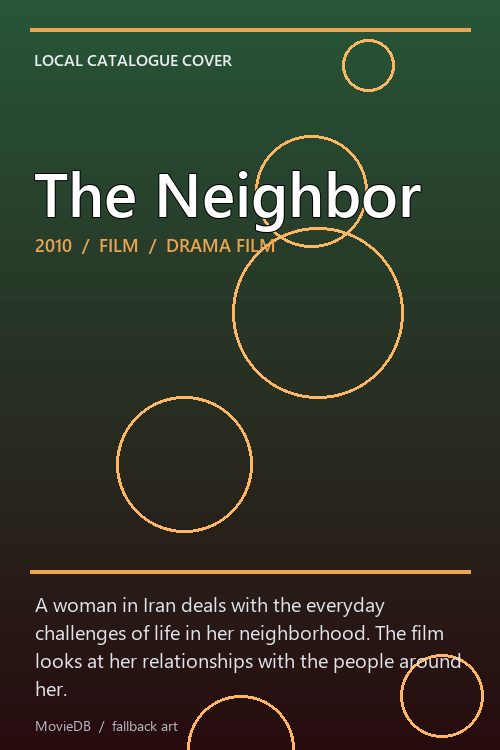 The Neighbor poster