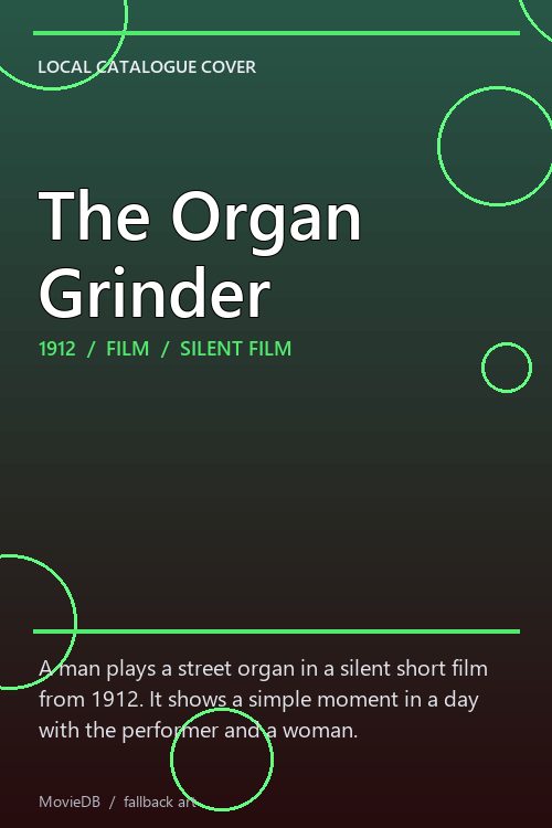The Organ Grinder poster