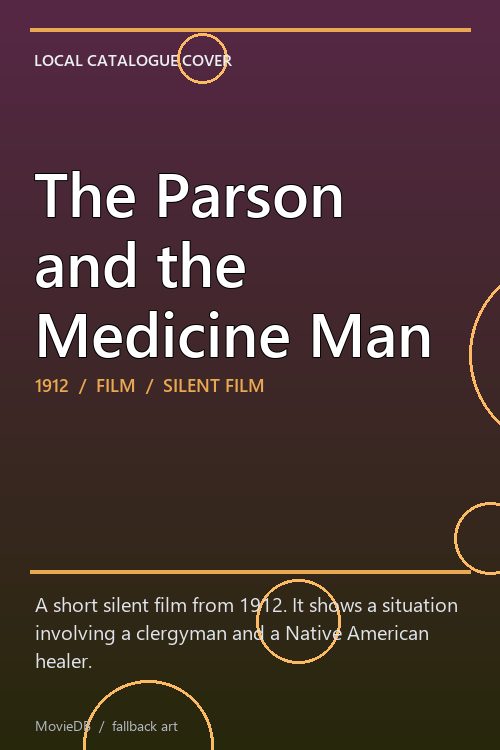 The Parson and the Medicine Man poster