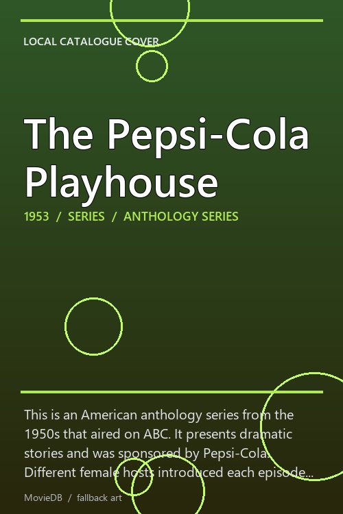 The Pepsi-Cola Playhouse poster