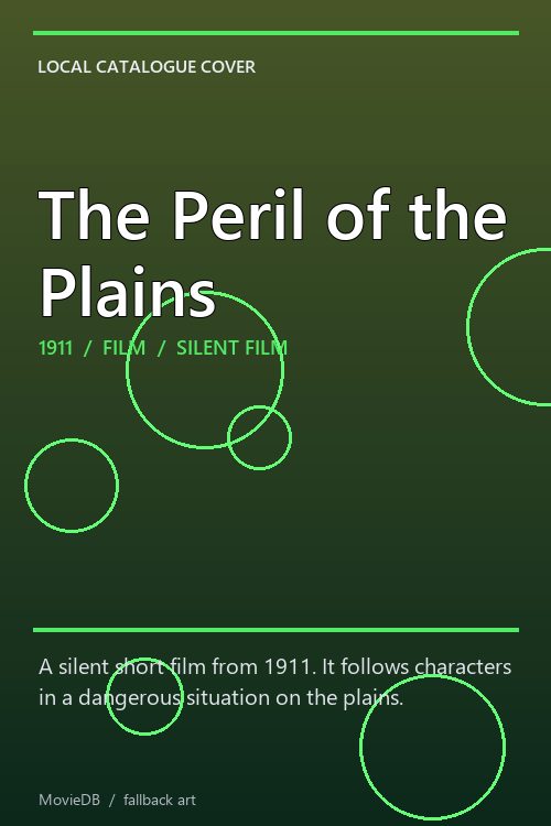 The Peril of the Plains poster
