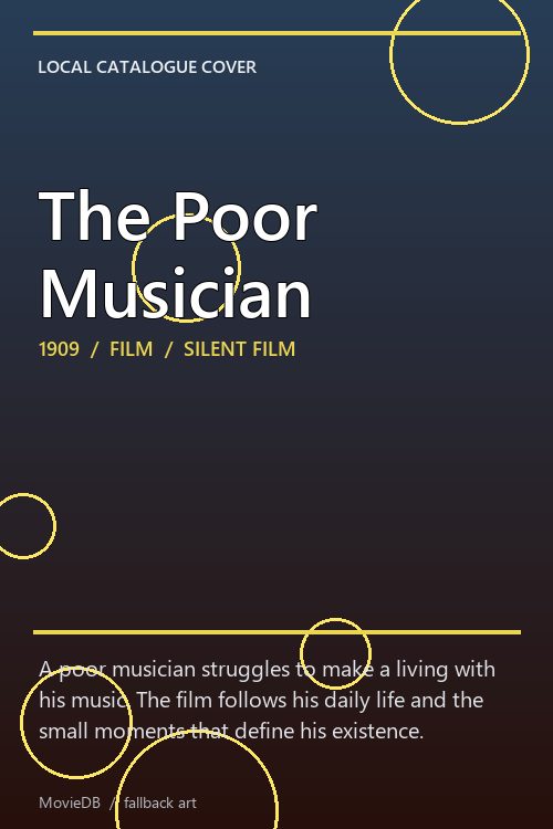 The Poor Musician poster