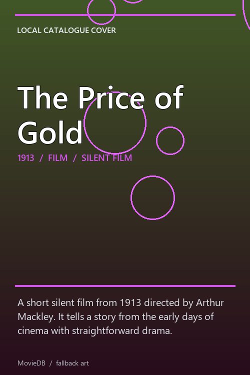 The Price of Gold poster