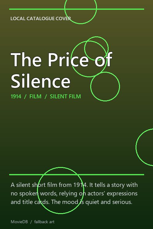 The Price of Silence poster